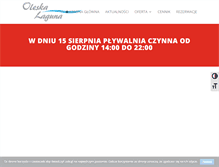 Tablet Screenshot of oleskalaguna.pl